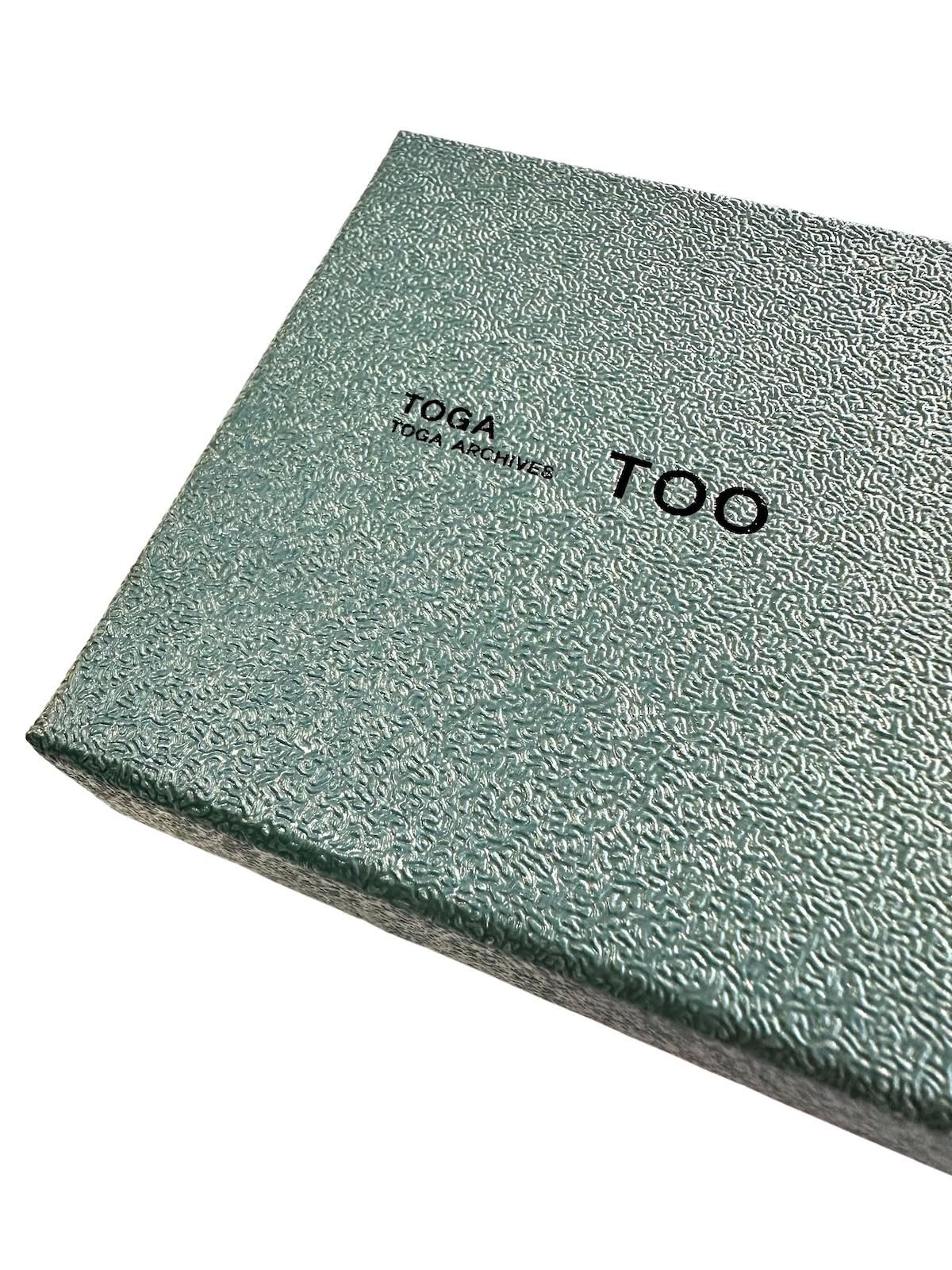 TOGA トーガ マフラー 緑x黒 F 0303624S0066 楽天市場】TOGA ARCHIVES Knit scarf トーガ ファッション雑貨