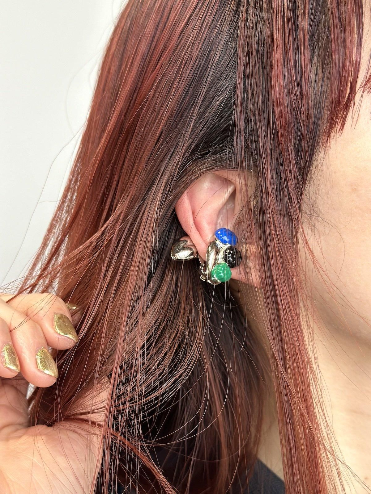 TOGA TOO コンチョピアス TOGA - TOGA TOO CONCHO PIERCED EARRINGS SILVERの通販 by