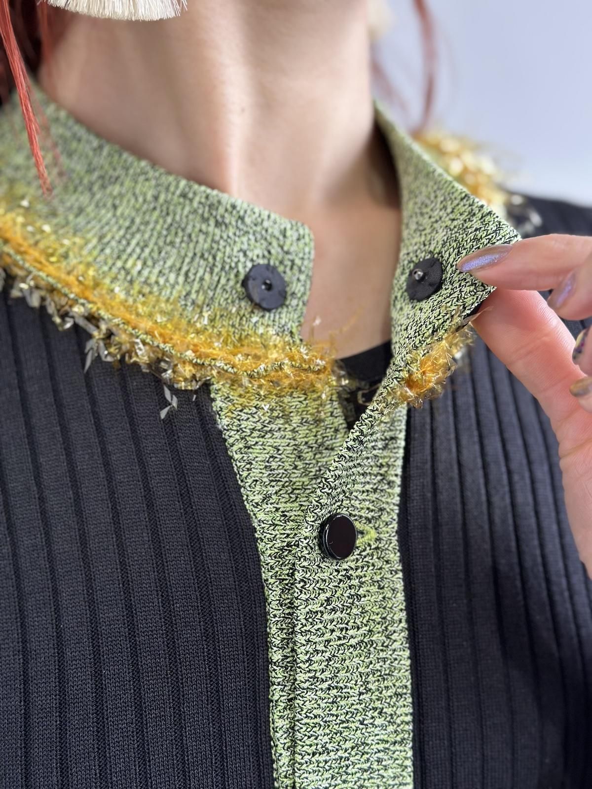 TOGA PULLA カーディガン 「TOGA PULLA/トーガプルラ」Wool knit