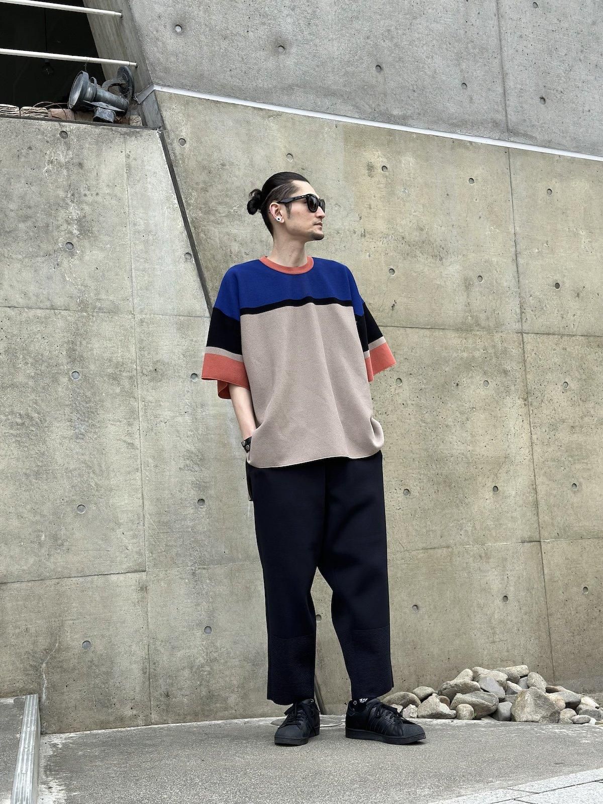 カットソー GARTER MOCKNECK LONG