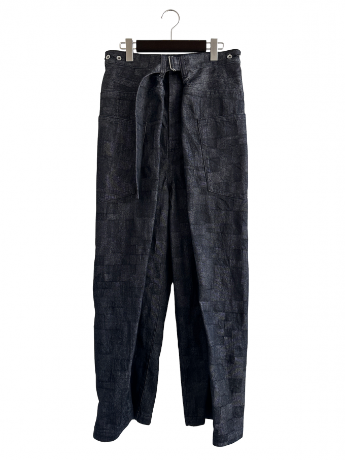 ANREALAGEWRAP AZ DENIM WIDE PANTS (֥å)