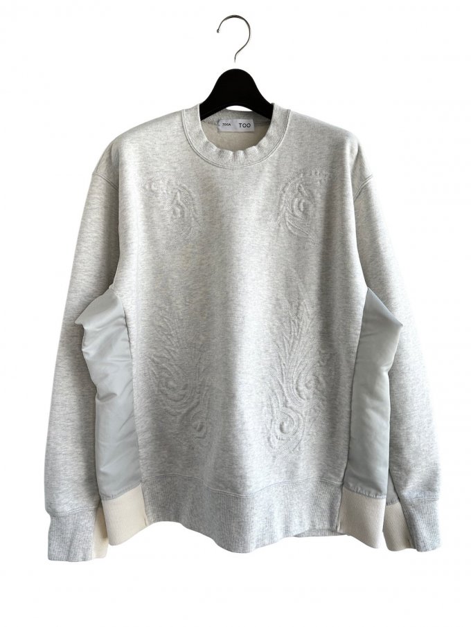 TOGA TOOEMBROIDERY SWEATSHIRT (饤ȥ졼)