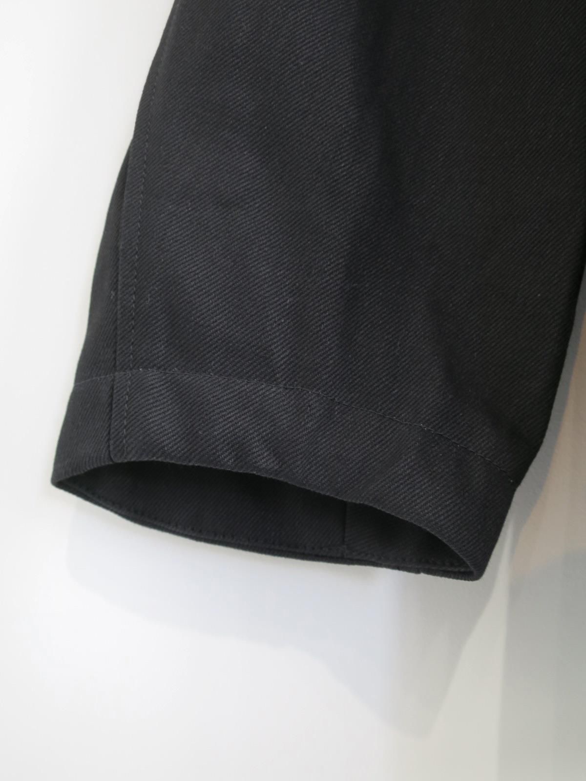 24FW 襟コード刺繍デニムジャケット　サイズ3 黒 24FW 襟コード刺繍デニムジャケット サイズ3 黒 Mame Kurogouchi