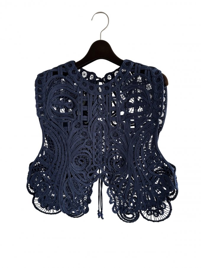 Mame KurogouchiCord Embroidery Vest (ͥӡ)