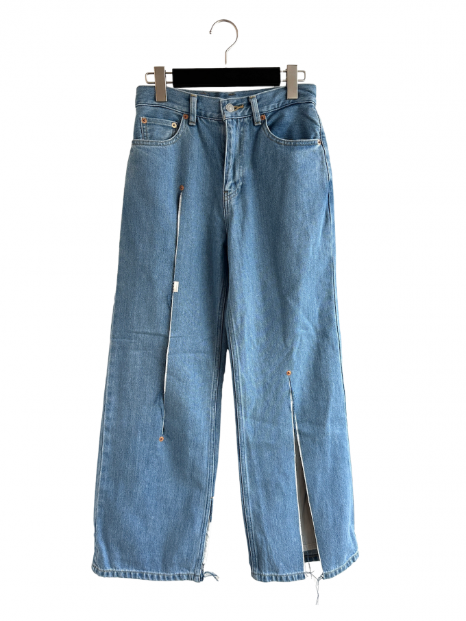 kotohayokozawaLAYERED RIPPED JEANS (饤ȥ֥롼)