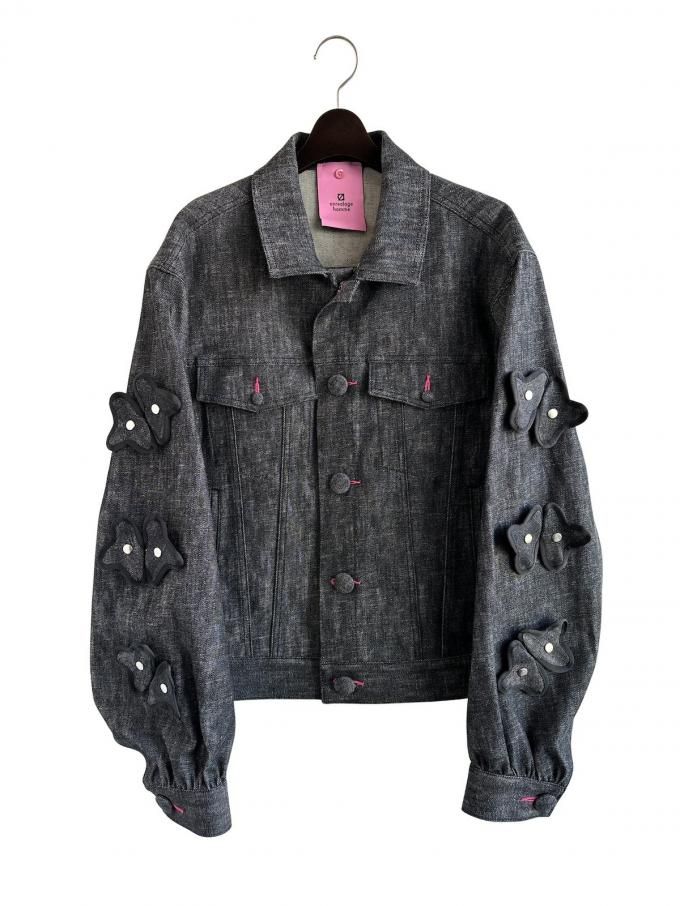 2XL ファッション ANREALAGE AZ DENIM BOMBER JACKET