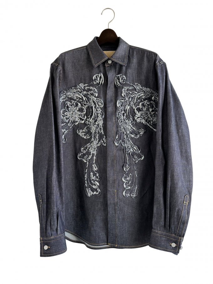 TAAKKSCULPTURE DENIM SHIRTS