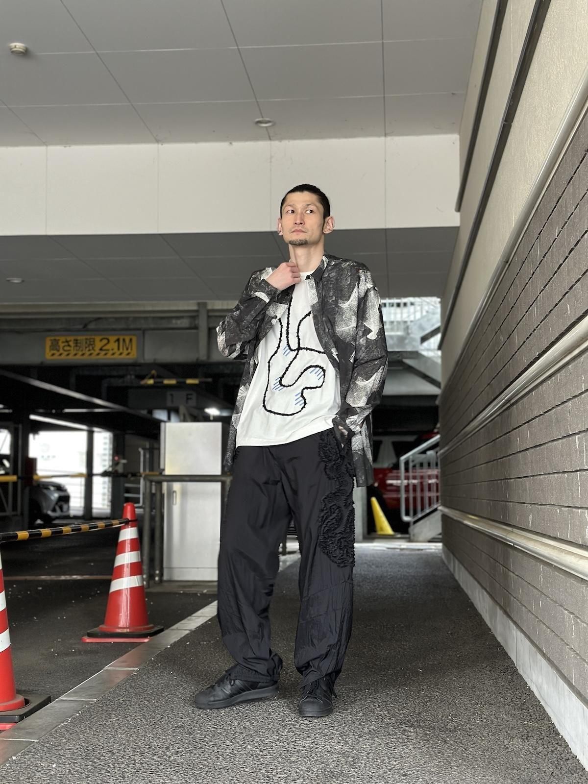 H.P.franceアッシュペーフランスohta オオタtree Tシャツ美品 H.P.franceアッシュペーフランスohta オオタtree Tシャツ美品