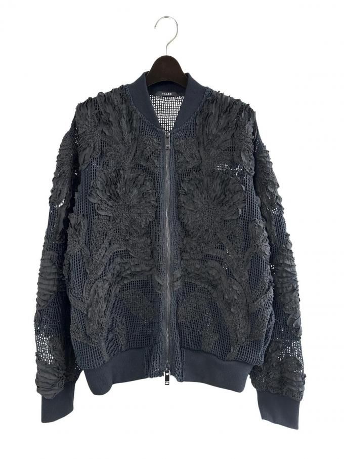 TAAKKMESH EMBROIDERY ZIP BLOUSON (֥å)