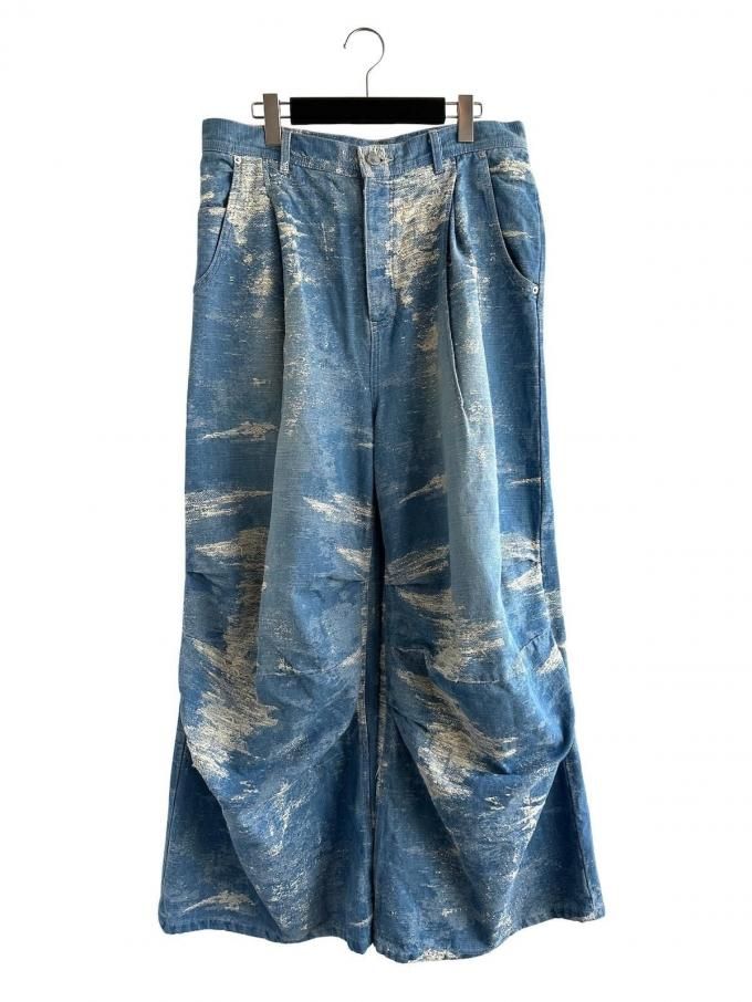 TAAKKTAAKK DENIM DESIGN TROUSERS