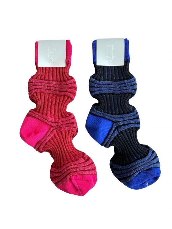 CFCLGARTER RIB SOCKS (ԥ󥯥ޥ֥롼ޥ)