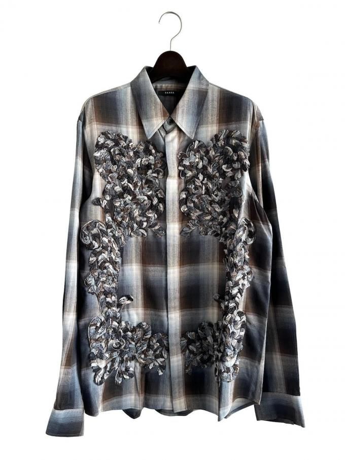 TAAKKCHECK EMBROIDERY SHIRTS