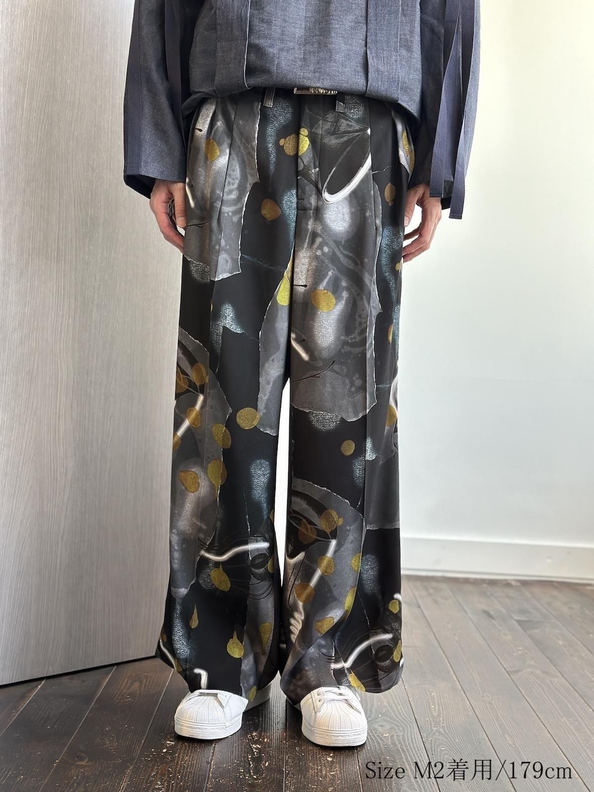 ohta オオタ オータ スラックス パンツ 玉虫色 メンズ ワークパンツ ohta オオタ オータ スラックス パンツ 玉虫色 メンズ ワークパンツ