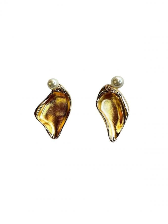 Mame KurogouchiOrganic motif Brass Earrings