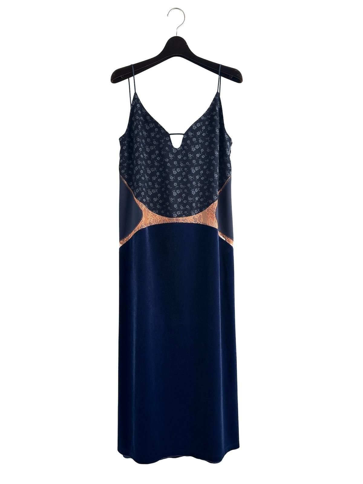 mame ワンピース サイズ3 3サイズ】Embroidery Cuffs Lace Sleeves