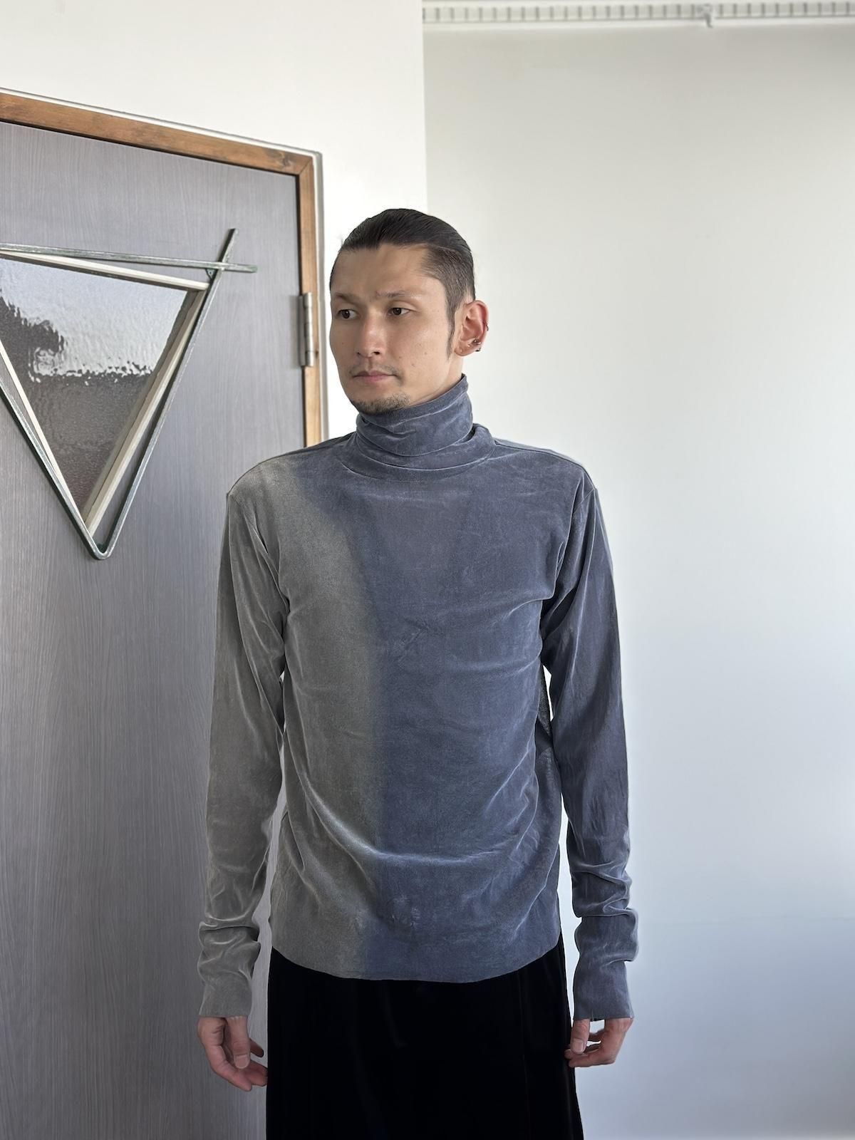 ターク 24aw グラデーション タートルネック Tシャツ ターク