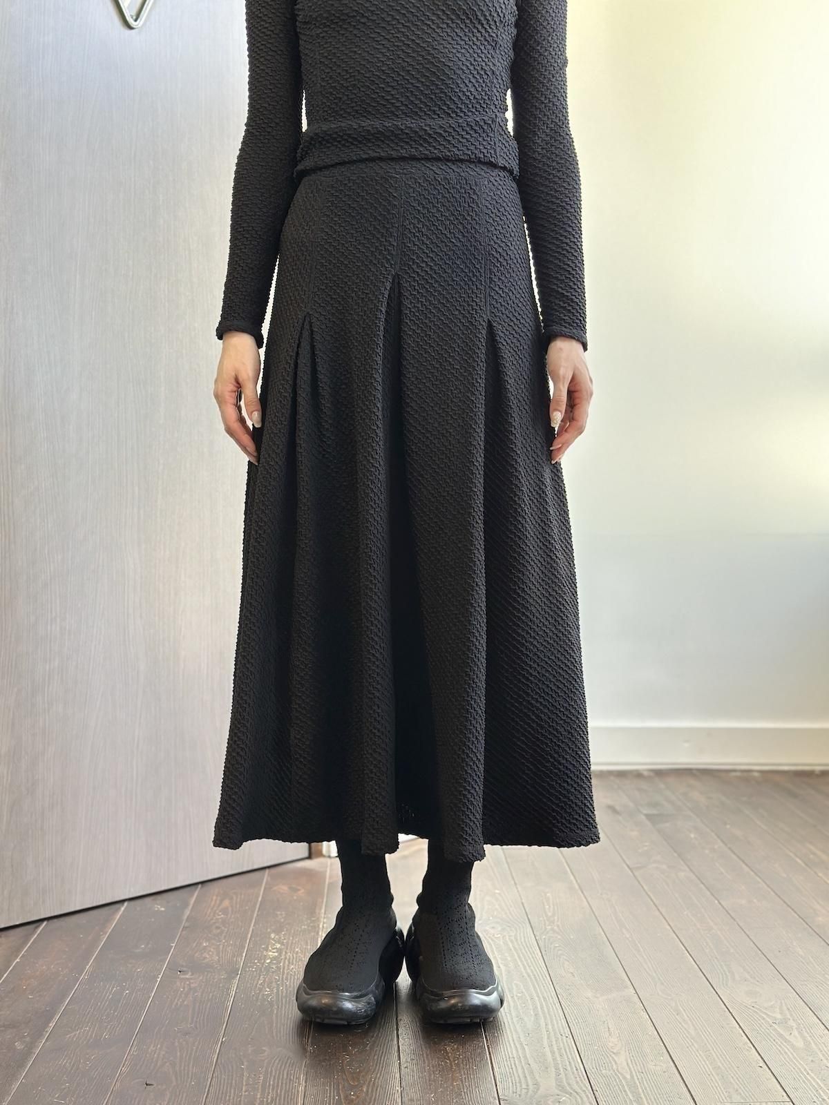 マメ　mame kurogouchi スカート　板締め mame kurogouchi(マメクロゴウチ) Wave Pleats Skirtスカート