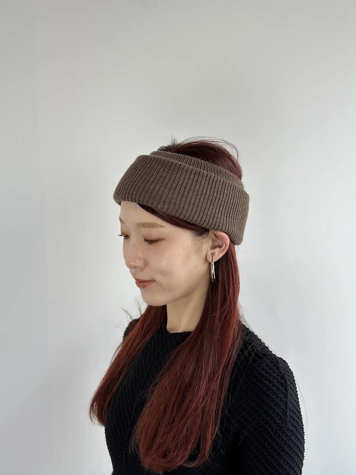 ［新品］COMESANDGOES SILK FLAP HEADBAND comesandgoes(カムズアンドゴーズ)Silk Flap Headband(23926)/Black