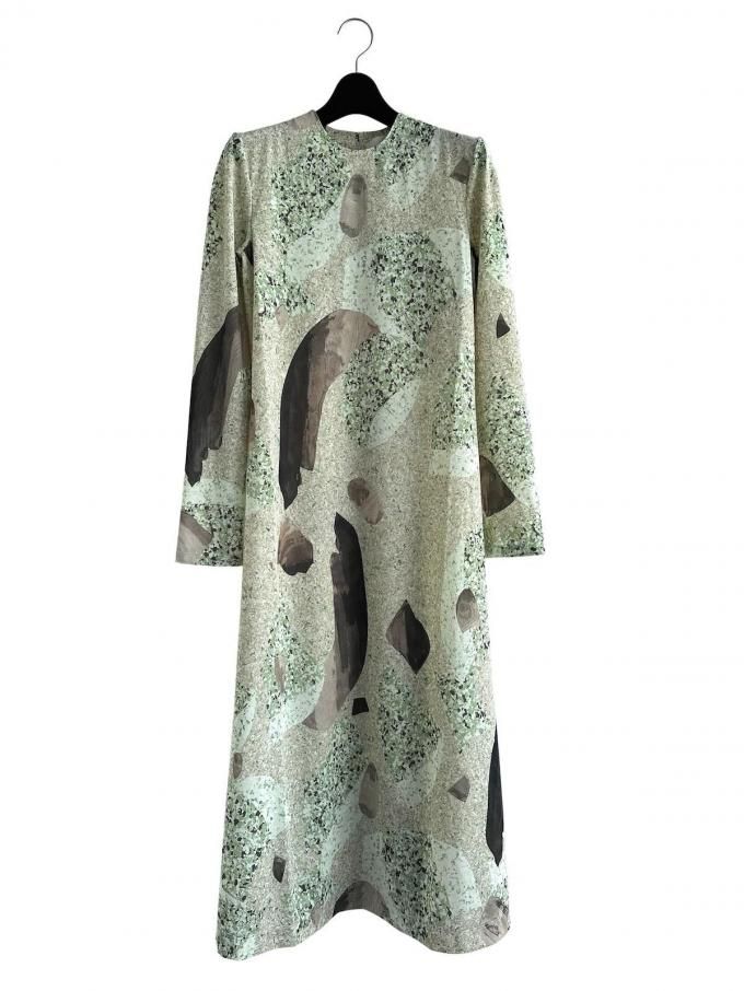 Mame KurogouchiMarble Print Jersey Dress (꡼)