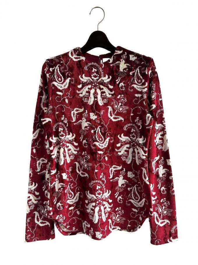 Mame KurogouchiVelour Jersey Top (å)