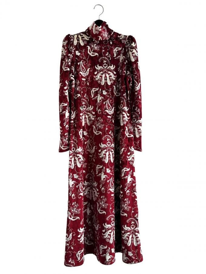 Mame KurogouchiVelour Jersey High Neck Dress (å)