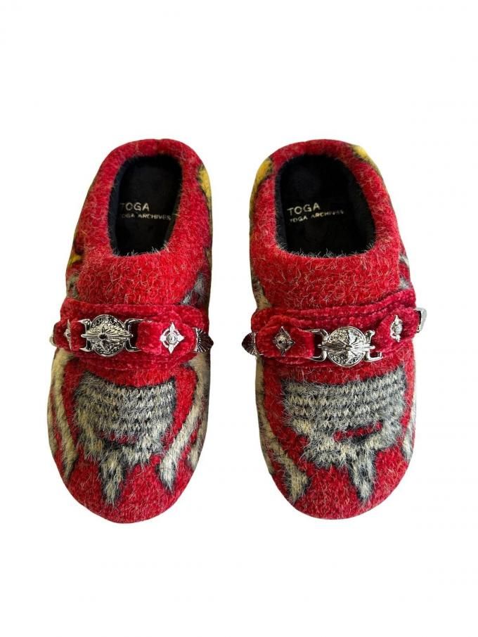 TOGA١ SUBU KNIT SLIP-ON (å)