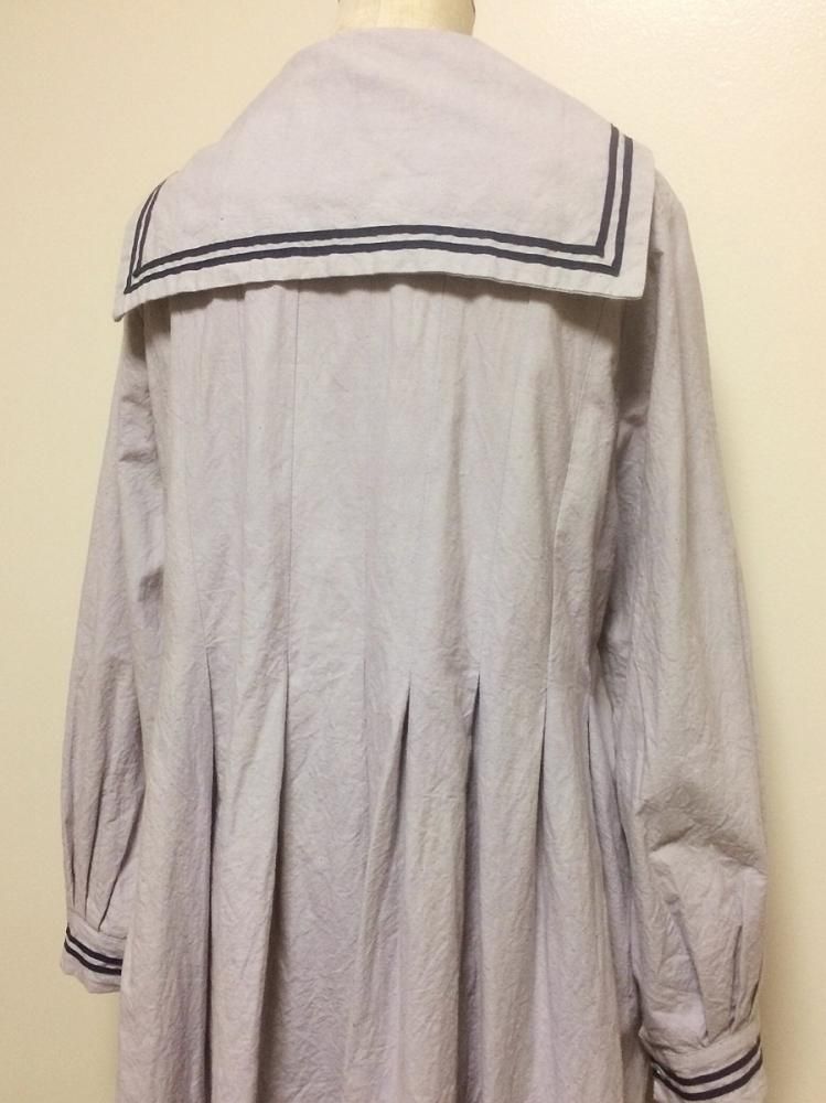 スミレ色のセーラーワンピース - はるかきみへネットショップ