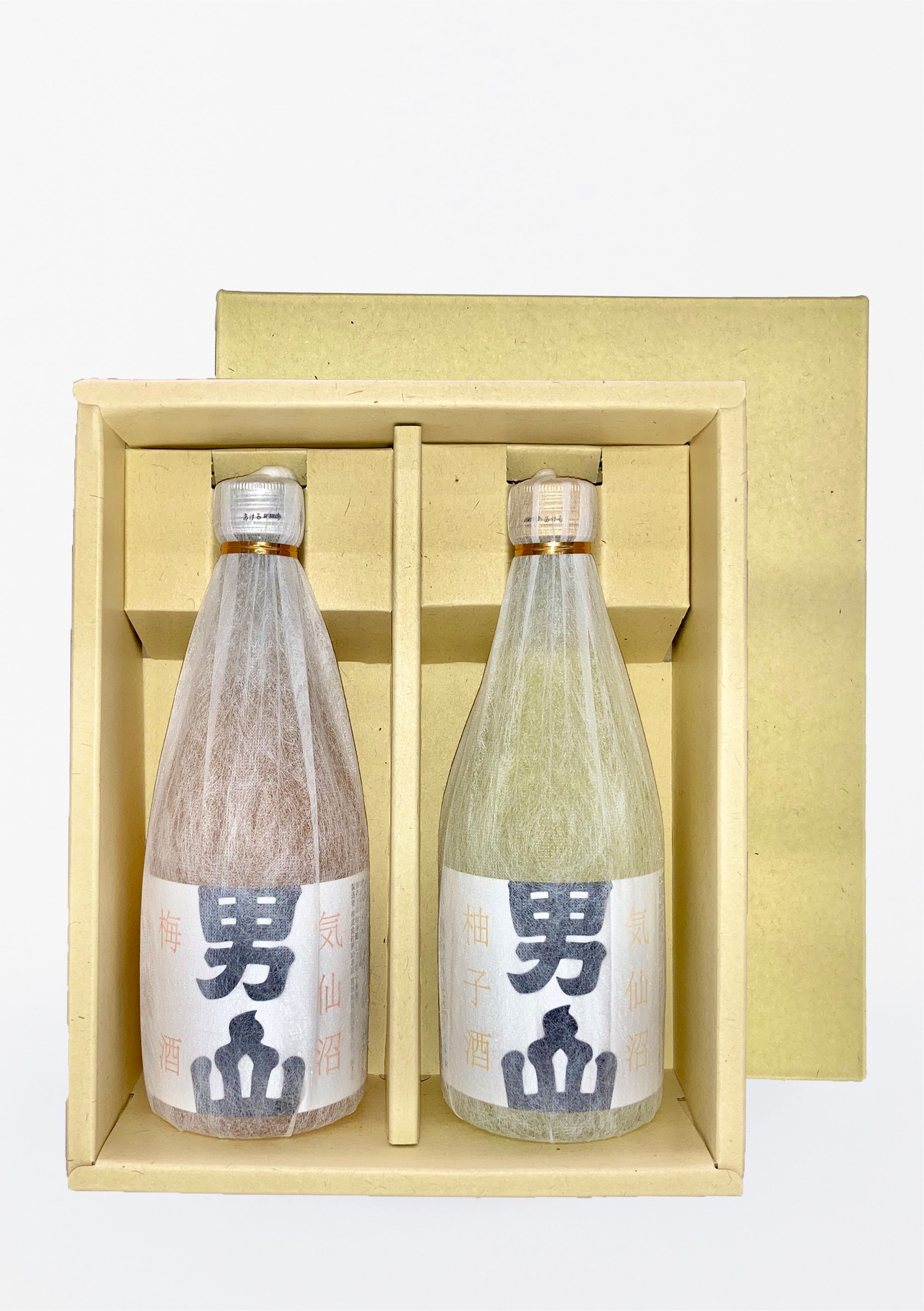 気仙沼男山 梅酒・柚子酒 500ml 2本セット ー 男山本店