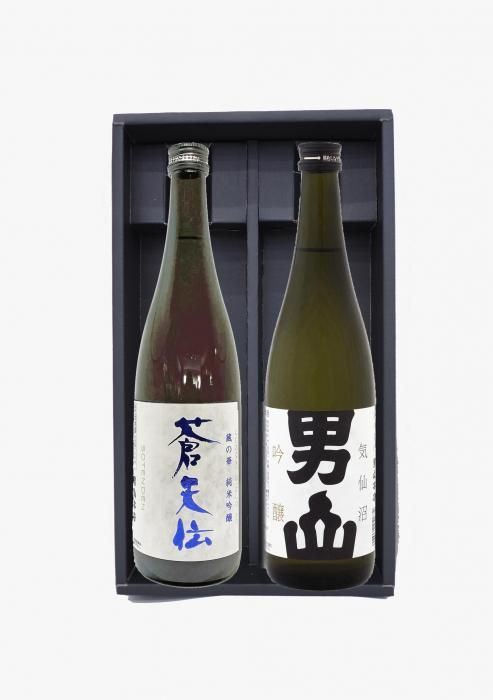男山本店 蒼天伝 特別純米酒 滓がらみ しぼりたて生原酒 1800ml