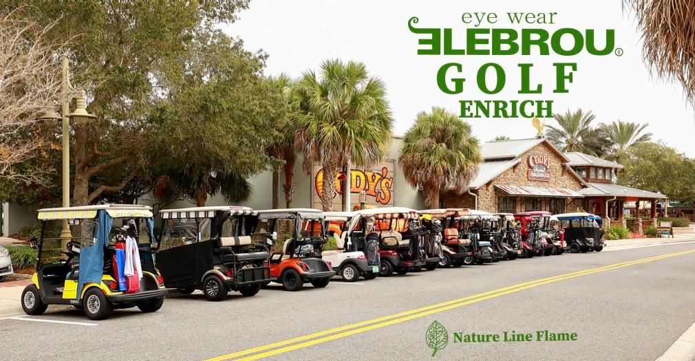 ELEBROU GOLF ENRICHI SHINE | 偏光サングラス - ELEBROU