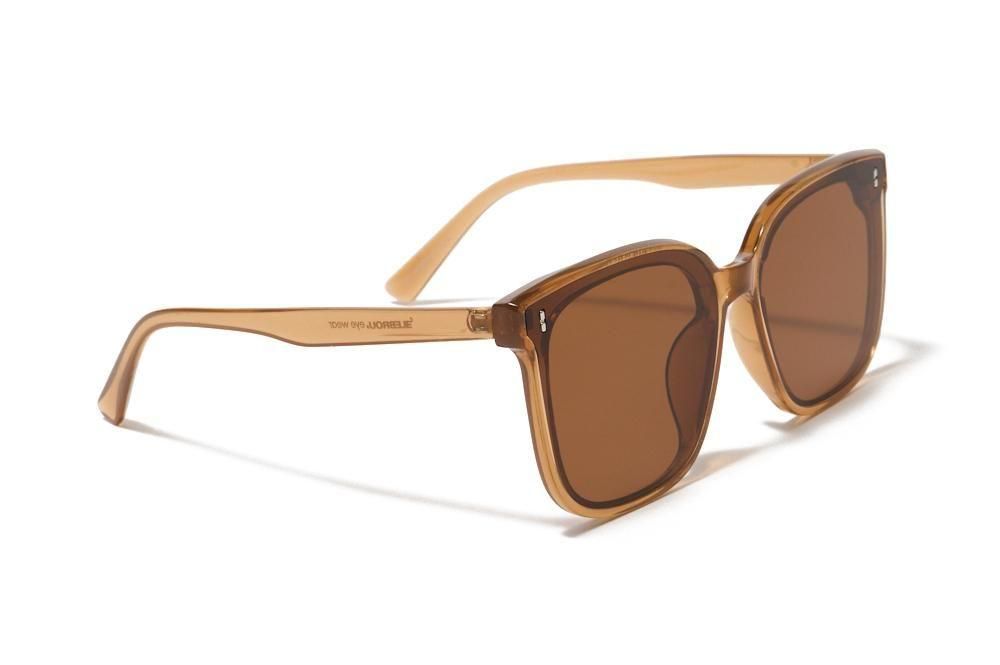 ELEBROU×ムータマリン　サングラス ケース付き ベージュ muta MARINE ムータ マリン ELEBROU 調光偏光レンズ サングラス (muta