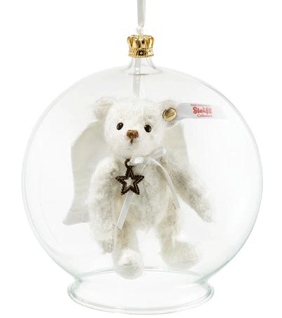 Steiff ガブリエル テディベア バブル オーナメント EAN006739 Steiff ガブリエル テディベア バブル オーナメント EAN006739