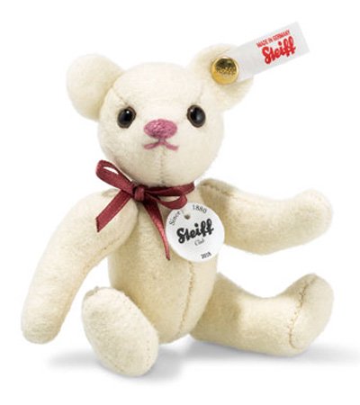 Steiff シュタイフ クラブ 2018イヤー テディベア 10cm　EAN421501 - Steiff｜ シュタイフ・テディベア通販  【くまの小屋】