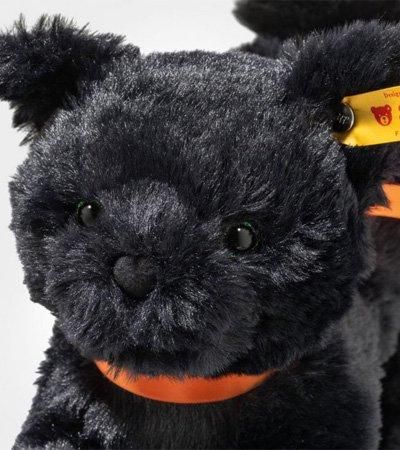 Steiff シュタイフ テディベア 黒猫コスチューム 白ネズミ