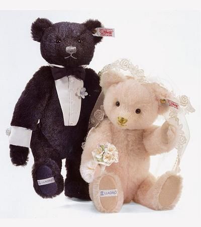 シュタイフ　ウェディングベア　花嫁　29cm シュタイフ ウェディングベア 花嫁 29cm