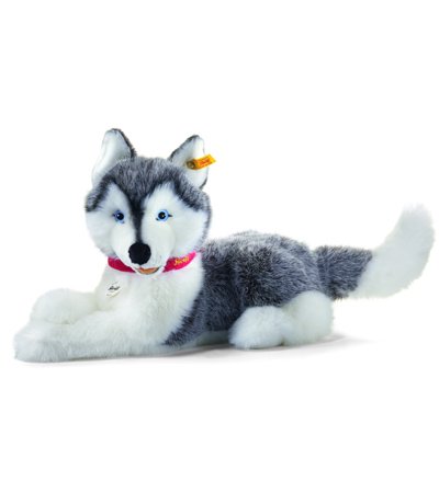 Steiff ハスキー犬 バーニー 45cm EAN104954 - Steiff｜ シュタイフ・テディベア通販 【くまの小屋】