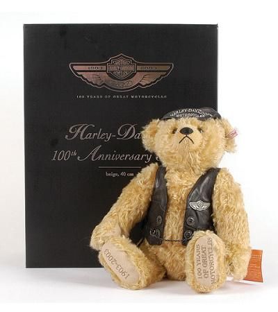 Steiff ハーレーダビッドソン 100周年記念ベア1903 EAN666476 - Steiff