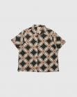 OPEN COLLAR S/S SHIRT