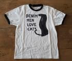KAPITALڥԥ20/-ŷ 󥬡T(DENIM MEN LOVE CATS