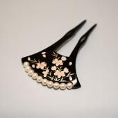 フォーマル用かんざし「金牡丹」
