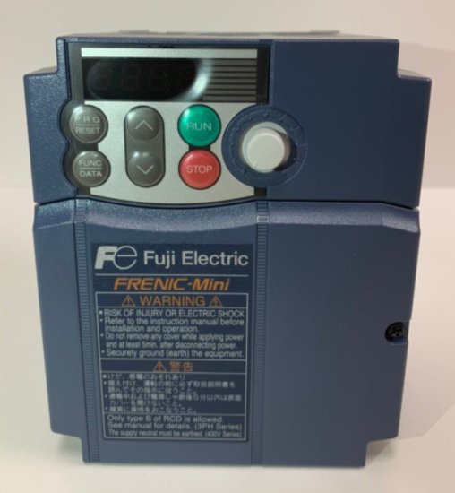 【新発売】富士電機　コンパクト形インバーター 0.75kw【FRN0.75C2S-2J】 - 天翔電源製作所