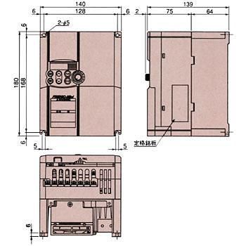 富士電機 コンパクト形インバーター 2.2kw - 天翔電源製作所