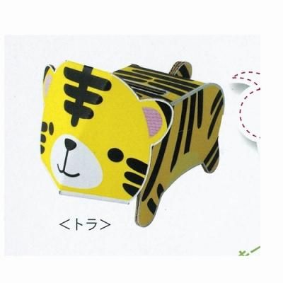 ダンボール工作貯金箱 トラ 1個商品詳細ページ ダンボール工作貯金箱 トラ 1個商品詳細ページ