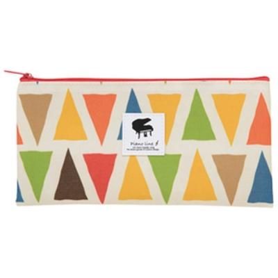 ノベルティグッズ 販促品 粗品 景品用 ピアノライン シンプルペンケース さんかく ノベルティグッズ 販促品 粗品 景品用 ピアノライン シンプルペンケース さんかく