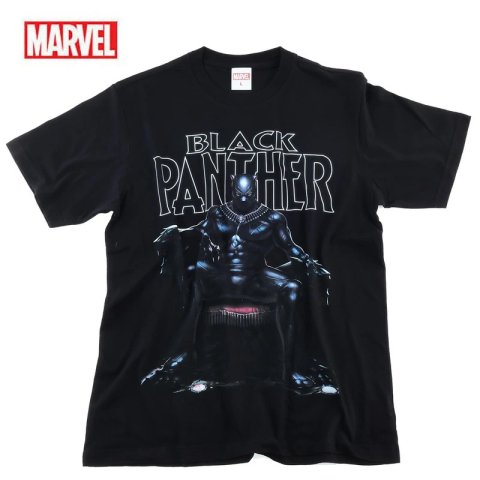 MARVEL ブラックパンサー Tシャツ マーベル BLACK PANTHER - Cyber 