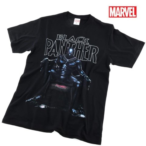 MARVEL ブラックパンサー Tシャツ マーベル BLACK PANTHER - Cyber