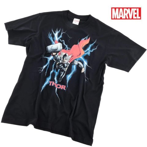 MARVEL マイティ・ソー Tシャツ マーベル THOR アベンジャーズ - Cyber