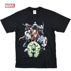 MARVEL スーパーヒーロー Tシャツ マーベル HEROES アベンジャーズ