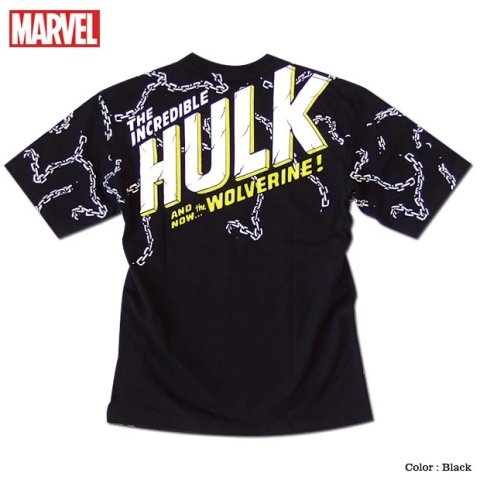 MARVEL ハルク＆ウルヴァリン Tシャツ マーベル Hulk&Wolverine