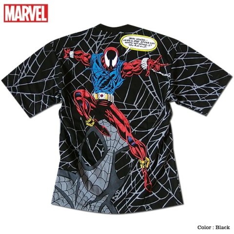MARVEL スパイダーマン Tシャツ マーベル Spider-Man アベンジャーズ - Cyber Market 本店